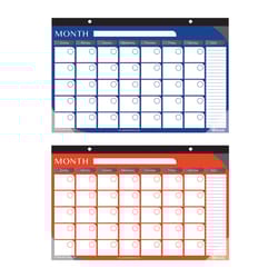 Bazic Products 11 in. W X 17 in. L Desk Pad Calendar 1 pk