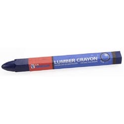 C.H. Hanson Premier No Melt 4.5 in. L Lumber Crayon Blue 1 pc