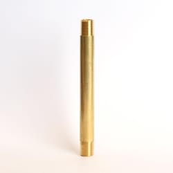 ATC 1/4 in. MPT X 1/4 in. D MPT Yellow Brass Nipple 5 in. L