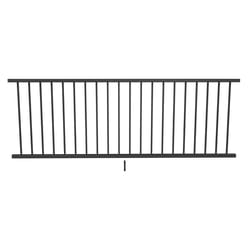 Fortress Building Products Inspire Railing 32.5 in. H X 96 in. W X 2 in. L Aluminum Railing