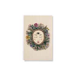 Denik 5 in. W X 8 in. L Sewn Bound Multicolored Earth Goddess Notebook