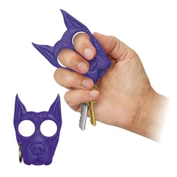 PS Products Purple Plastic Defense Keychain