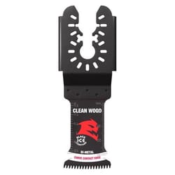 Diablo 1-1/4 in. W Bi-Metal Curved Contact Edge Oscillating Blade Clean Wood 10 pk