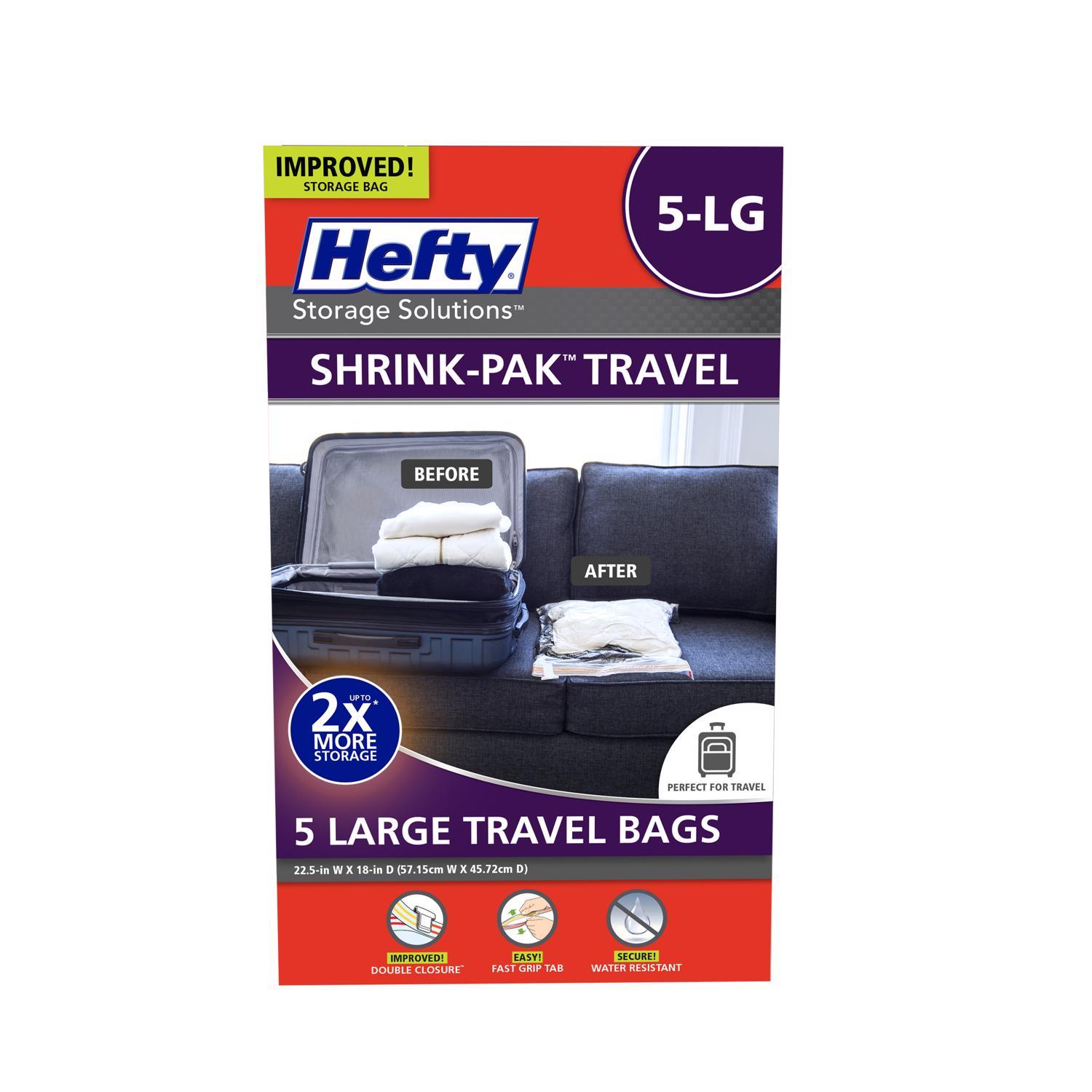 Hefty Shrink-Pak Clear Jumbo Vacuum Cube Storage Bags - Ace Hardware