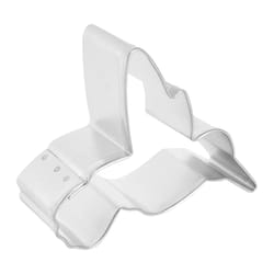 R&M International Corp International Corp 3 in. W X 3 in. L Hummingbird Cookie Cutter Silver 1 pc