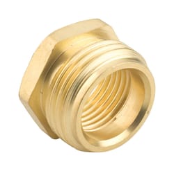 Gilmour 3/4 & 1/2 in. Brass Threaded Male/Female Hose Connector