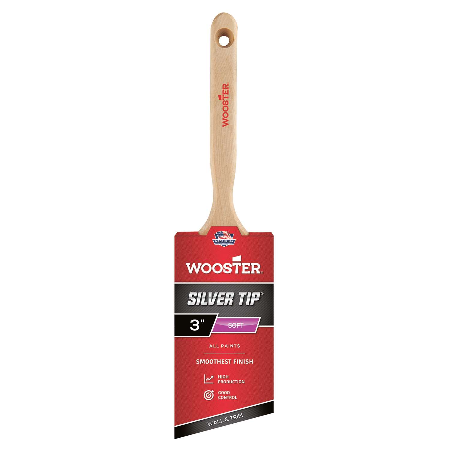 Wooster Silver Tip 3 in. W Angle Paint Brush Ace Hardware