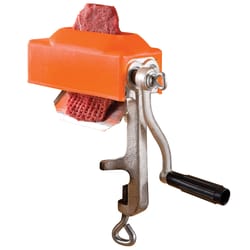 LEM Clamp-On Orange Cast Iron Meat Tenderizer