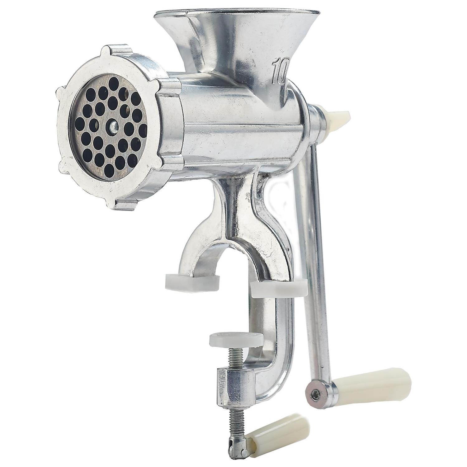LEM Brushed Silver 6 lb Meat Grinder Sansujyuku sansujyuku.com