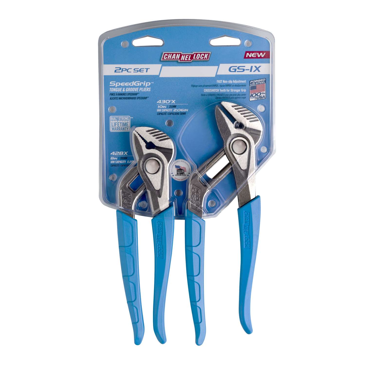 Channellock 10 (Non-Marring) Smooth Jaw Pump Pliers