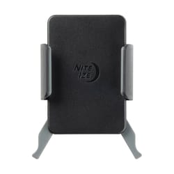 Nite Ize Squeeze Black/Gray Phone Mount Clamp For MagSafe Phones, Cases and Wireless Chargers