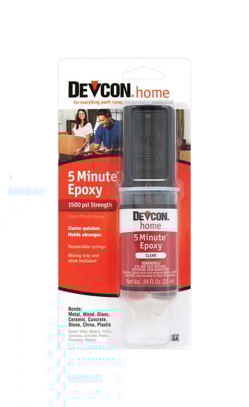 30 Min Epoxy Resin Glue 8.8 Oz, Tough Durable Clear Epoxy
