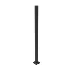 Fortress Building Products Fe26 Steel 45.5 in. H X 2 in. W X 2 in. L Steel Railing Post