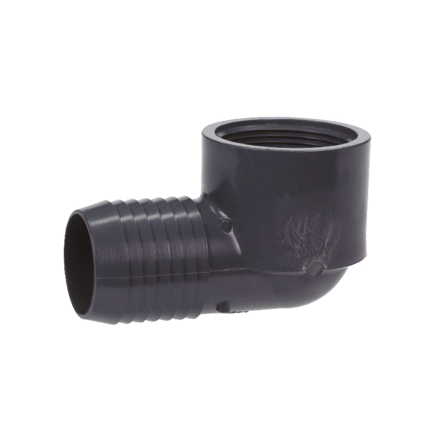 Lasco Schedule 80 11/2 in. Insert x 11/2 in. Dia. FPT PVC 90 Degree Elbow Ace Hardware