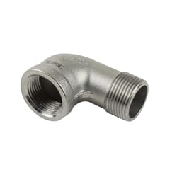 B&K Proline 1 in. MIP in. X 1 in. D FIP Stainless Steel 90 Degree Street Elbow
