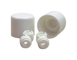Danco Toilet Bolt Caps White Plastic For Universal