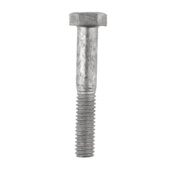 HILLMAN 5/16 in. D X 2 in. L Hot Dipped Galvanized Steel Hex Bolt 100 pk