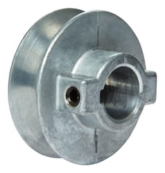 Chicago Die Cast 2-1/4 in. D X 3/4 in. D Zinc Single V-Grooved Pulley