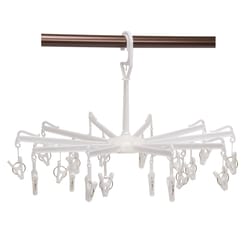 Household Essentials 12 in. H X 18.5 in. W X 0 in. D PVC Carousel Clothes Drying Rack
