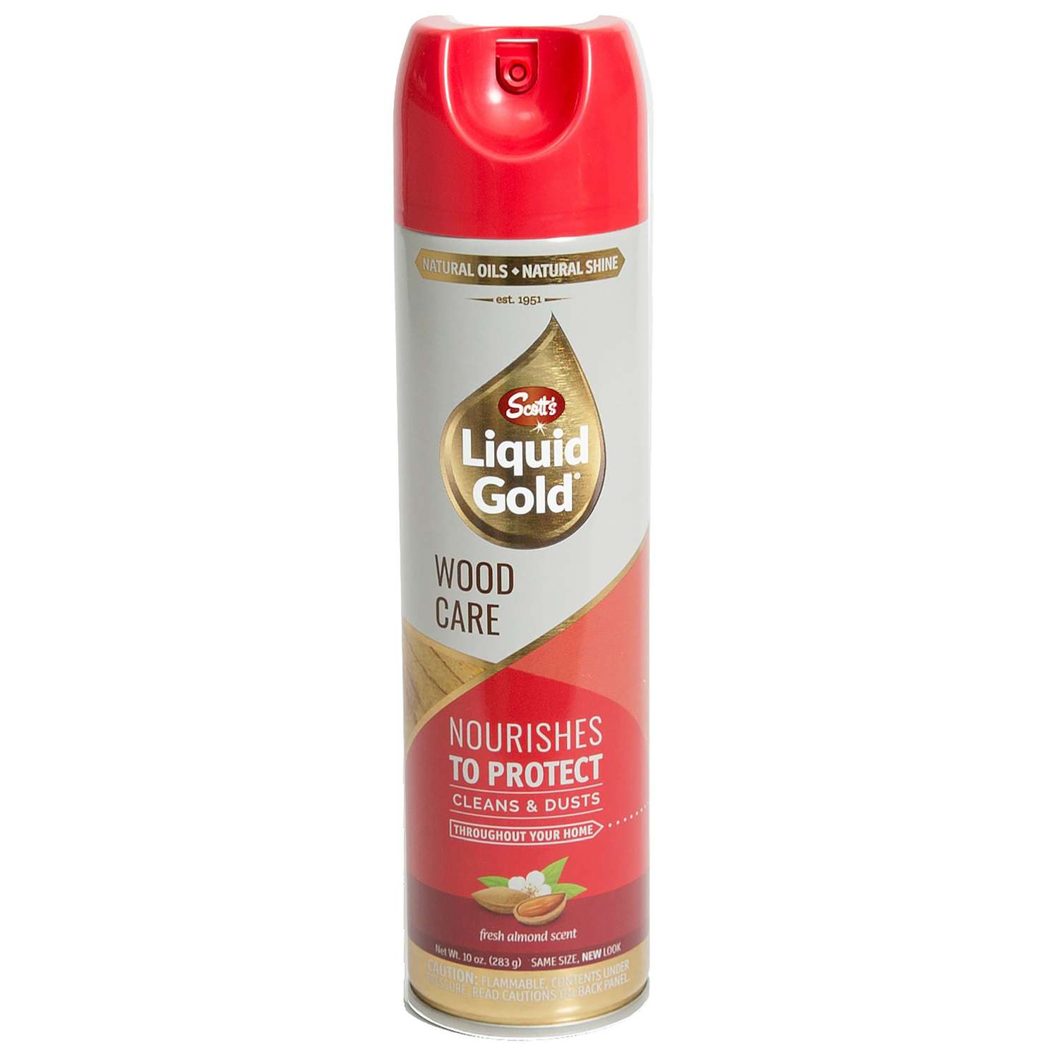 Scotts Liquid Gold Almond Scent Wood Cleaner and Preservative 10 oz