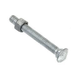Master Halco 3 in. H X 0.4 in. W X 3 in. L Galvanized Silver Steel Carriage Bolts