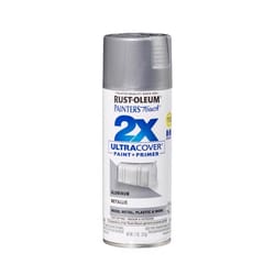 Rust-Oleum Painter's Touch 2X Ultra Cover Metallic Aluminum Paint+Primer Spray Paint 12 oz