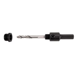 Klein Tools 1/4 in. Steel Hole Saw Adaptor 1 pc