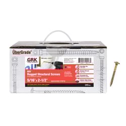 GRK Fasteners 5/16 in. X 2-1/2 in. L Star Washer Head Self Tapping Structural Screws