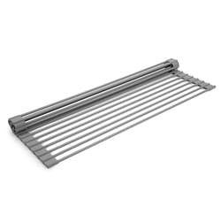 Core Kitchen 20.5 in. L X 3.54 in. W X 1.18 in. H Gray Steel Dish Rack