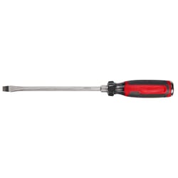 Milwaukee Made in USA Cushion Grip 3/8 in. X 8 in. L Slotted Made in USA Screwdriver 1 pk