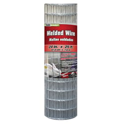 YardGard 24 in. H X 25 ft. L Galvanized Steel Multi-Purpose Wire Silver