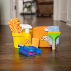 Fat Brain Toy Pretendables Childern's Cleaning Kit Assorted 9 pc