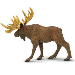 Safari Ltd. Wild Safari Moose Toy Brown