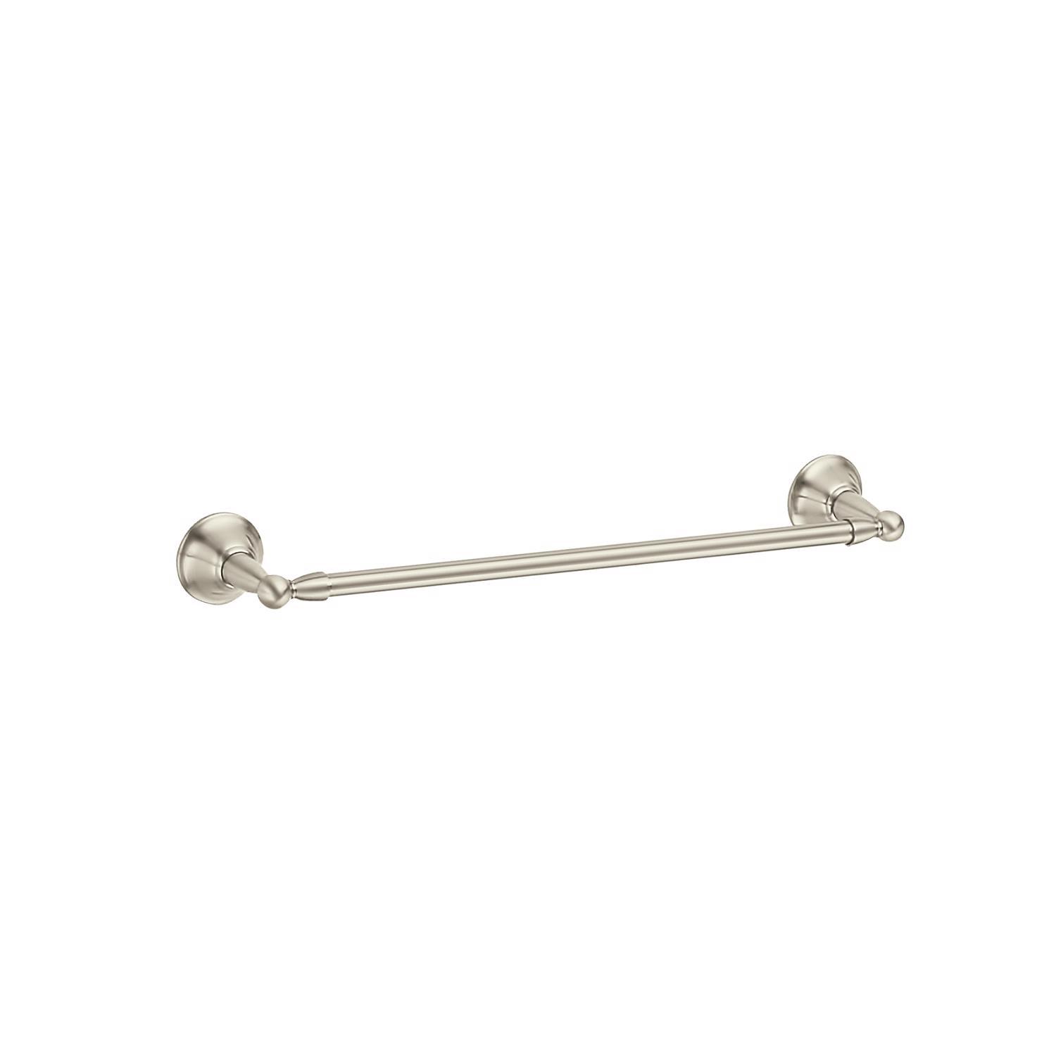 Moen Sage Brushed Nickel Towel Bar 18 in. L Brass -  DN6818BN