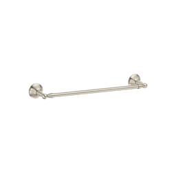 Moen Sage Brushed Nickel Towel Bar 18 in. L Brass