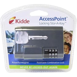 Kidde AccessPoint Black Plastic/Steel Key Storage