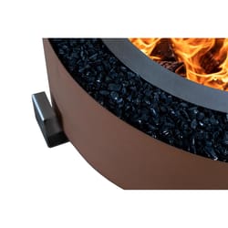 Breeo Luxeve Smokeless Fire Pit 30 in. W Stainless Steel Outdoor Round Wood Fire Pit