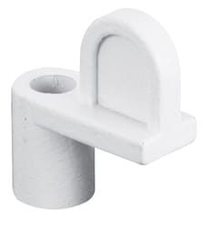 Prime-Line White Die Cast Screen Clip For 3/8 inch 100 pk