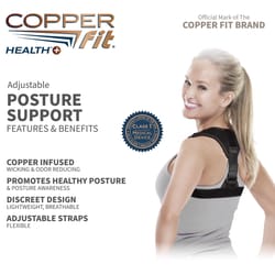 Copper Fit Health Black Posture Support 1 pk