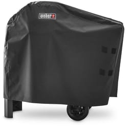 Weber Premium Black Grill Cover For Electric Grill with Cart