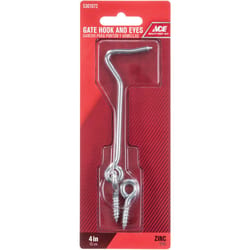 Ace 0.73 in. L Zinc Gate Hook and Eye 1 pk