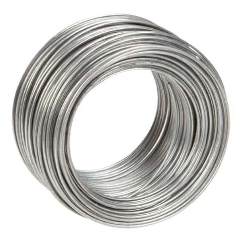 Hillman 100 ft. L Galvanized Steel 18 Ga. Clothesline Wire Hillman 100 ft. L Galvanized Steel 18 Ga. Clothesline Wire