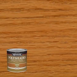 Minwax PolyShades Semi-Transparent Satin Pecan Oil-Based Stain/Polyurethane Finish 0.5 pt