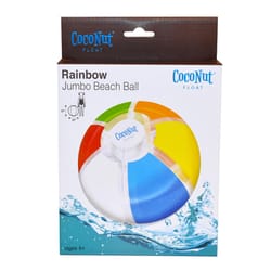 CocoNut Float Rainbow PVC/Vinyl Inflatable Jumbo Beach Ball