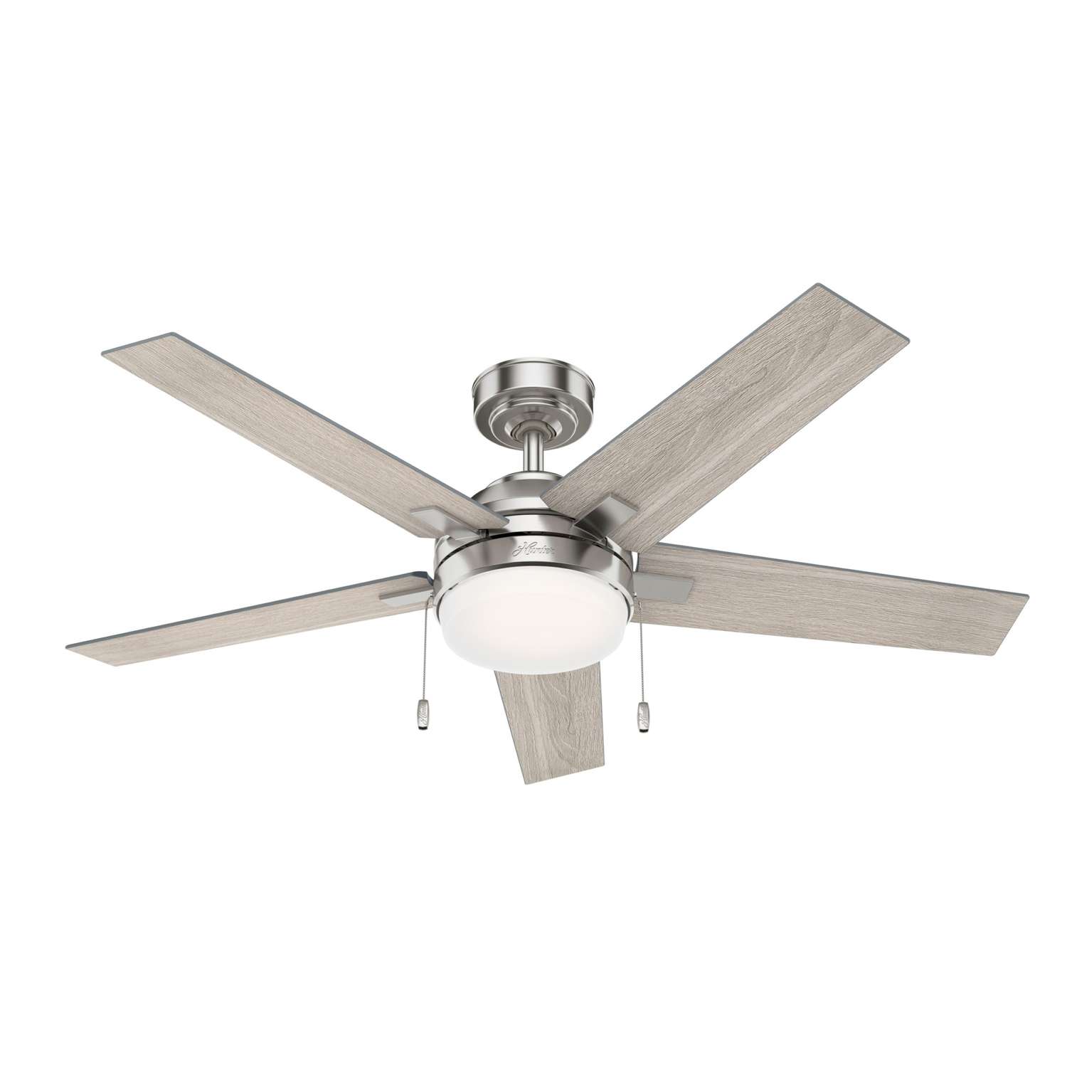 Hunter Fan Bartlett 44 In Brushed Nickel Indoor Ceiling Fan Ace Hardware Hunter Fan Bartlett 44 In Brushed Nickel Indoor Ceiling Fan Ace Hardware