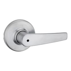 Kwikset Delta Satin Chrome Privacy Lever Right or Left Handed
