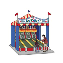 Lemax Multicolored Skee Ball Game Christmas Village