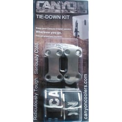 Canyon Coolers Cooler Tie-Down Kit Black 2 pk