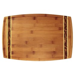 Totally Bamboo 18 in. L X 11.75 in. W X 0.75 in. Bamboo Cutting Board