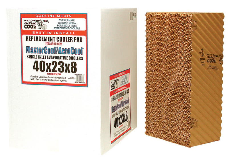 Dial 23 in. H X 40 in. W Brown Cellulose Evaporative Cooler Rigid Media Uae Electronic uaeelectronic.com